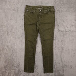 Prana Kara jean fitted low rise women's 4/27 cargo green